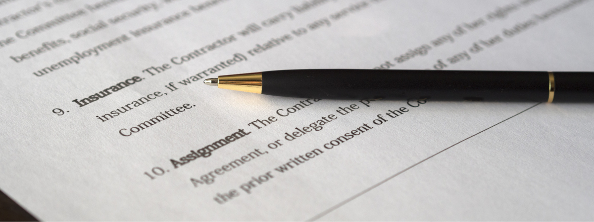 When to provide your Professional Indemnity Insurance Policy