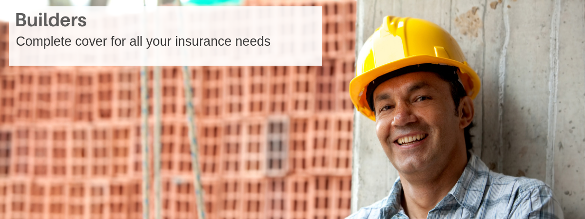 builder wearing a hard hat